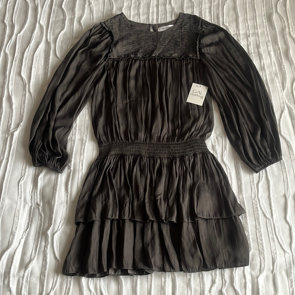 GAL Clothing Charcoal Amy Dress